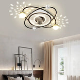 Ventilatore con luci Design Moderno per Camera - clowasit.com